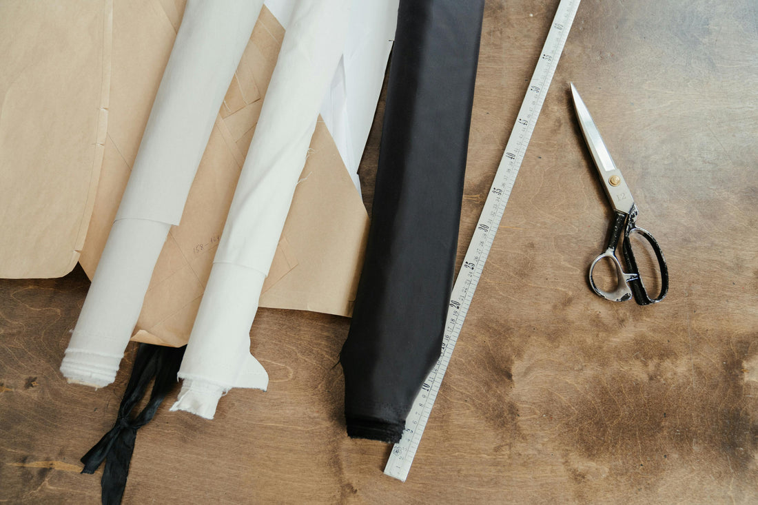 fabric cutting station