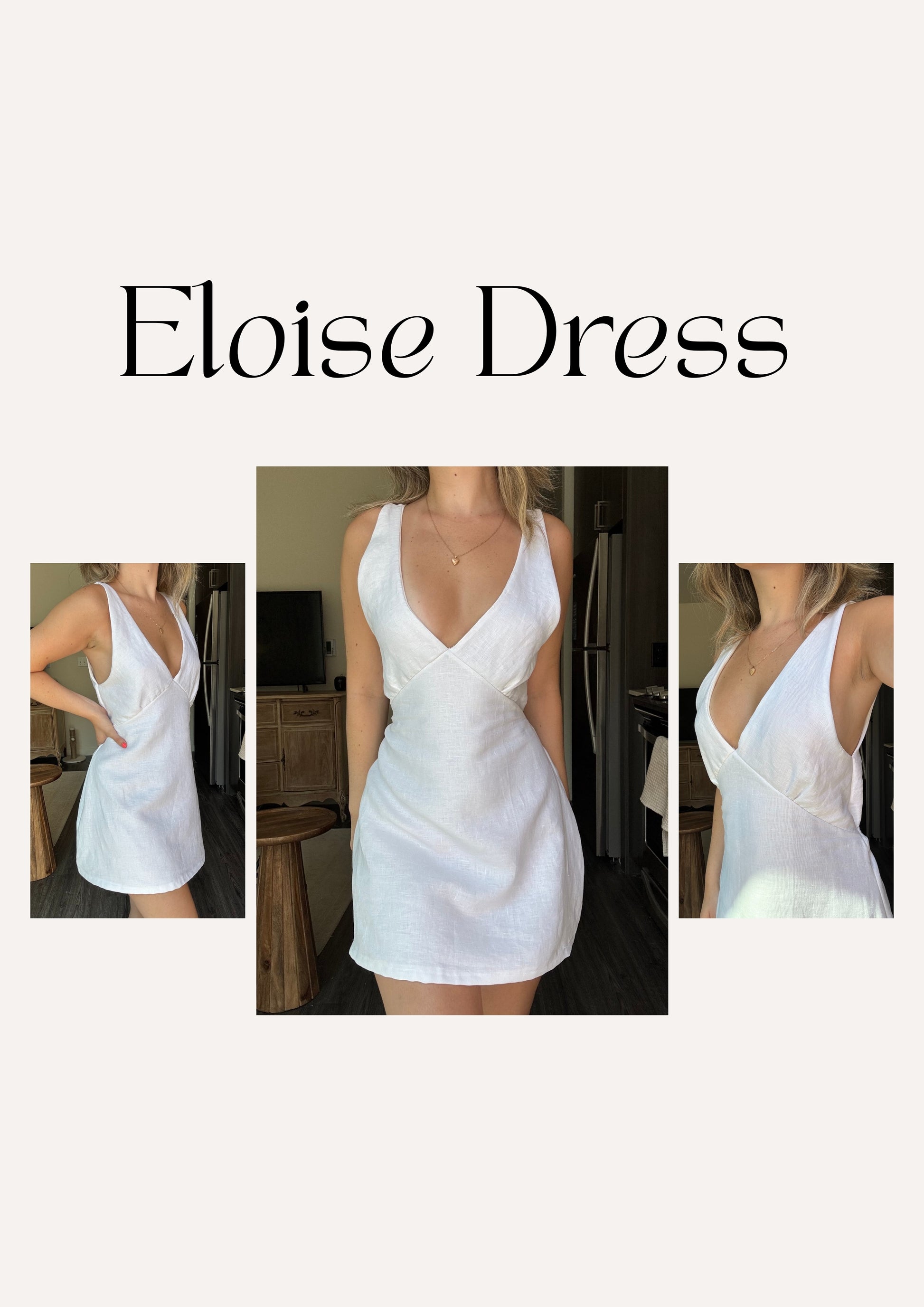 Eloise Dress - PDF Sewing Pattern
