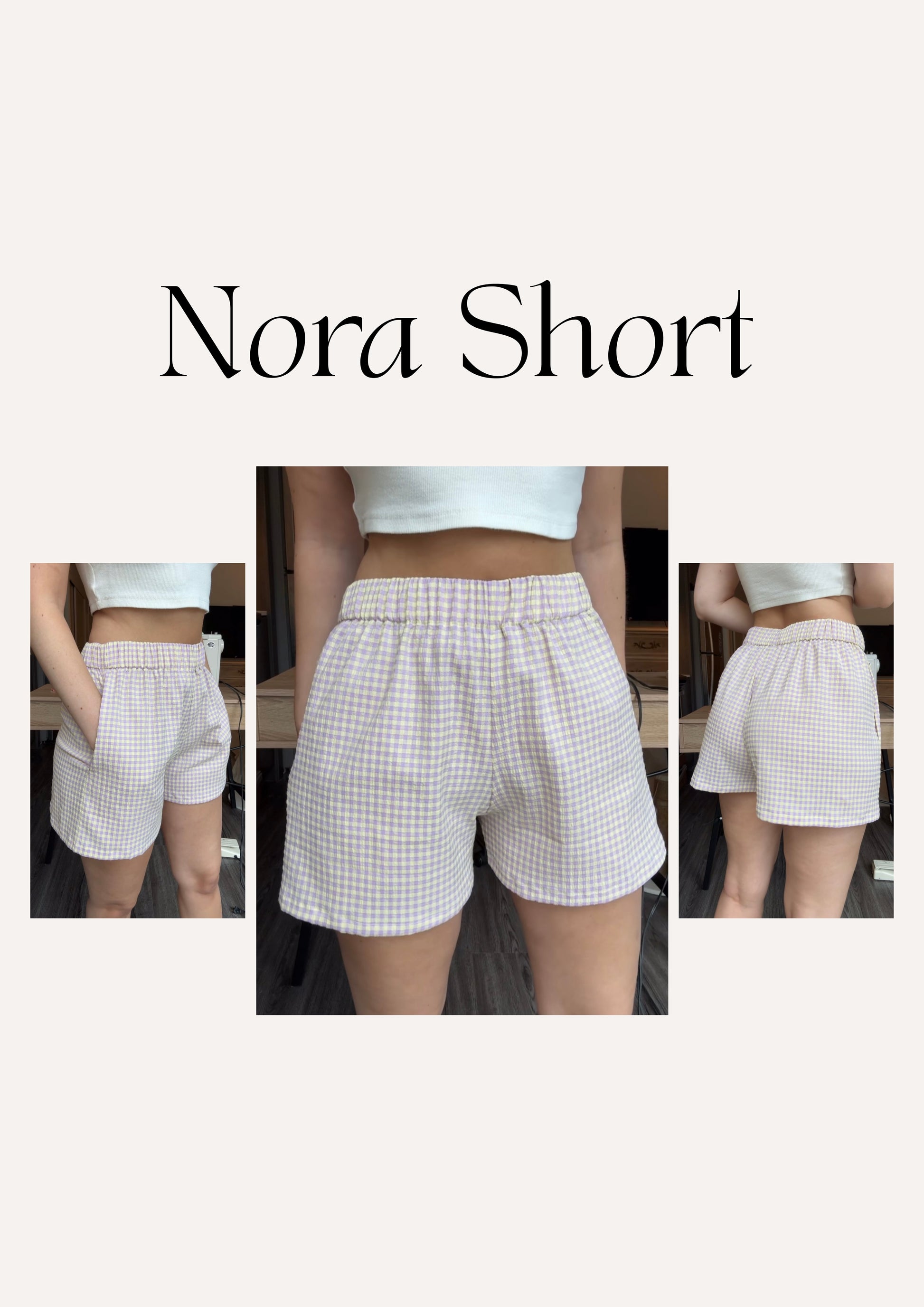 Nora Short - Digital Sewing Pattern