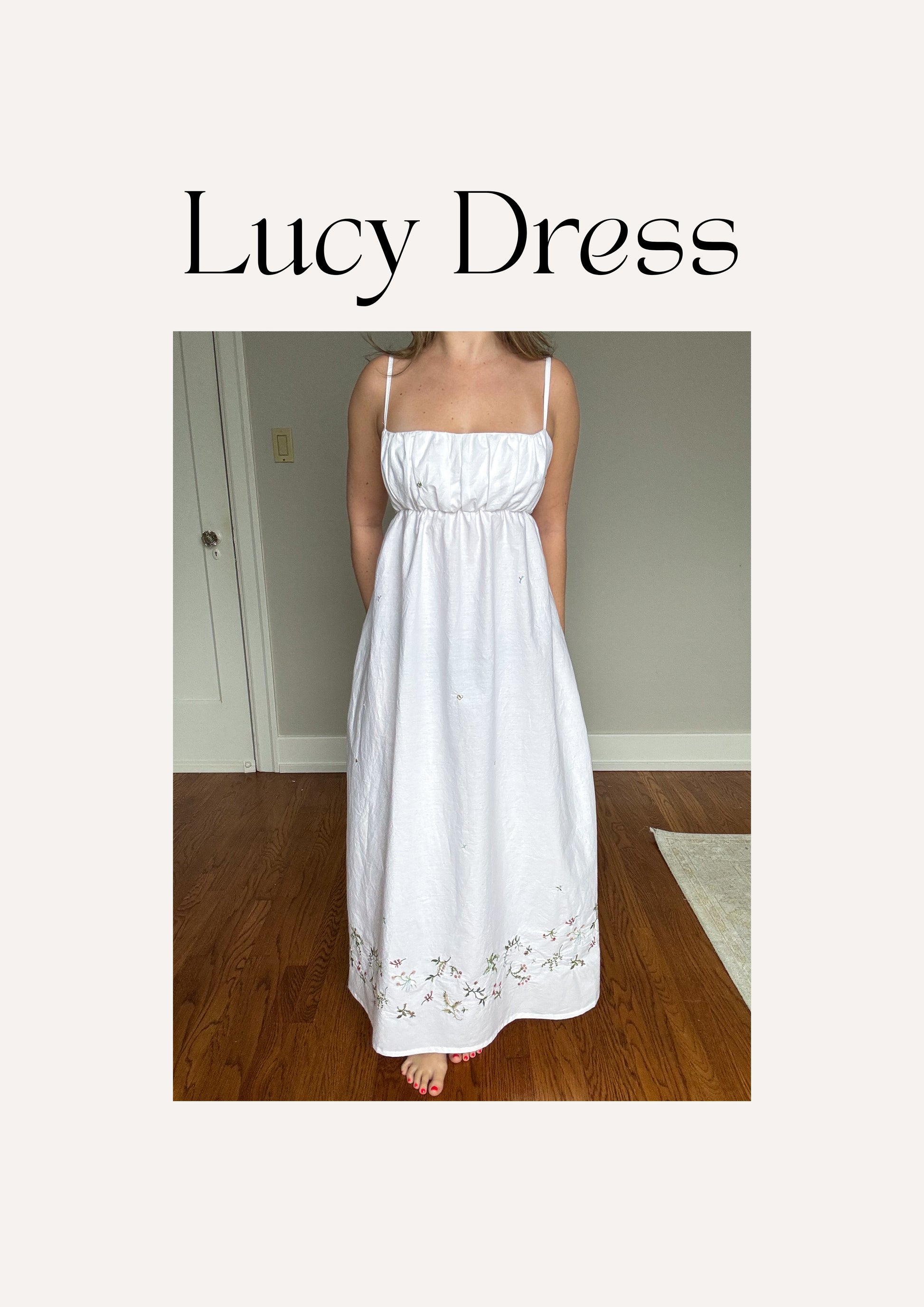 Lucy Dress - PDF Sewing Pattern Remy Made Lucy Dress - PDF Sewing Pattern Remy Made
